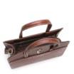 Bolsa Tote Scarlet Croco Marrom Escuro - imagem 4