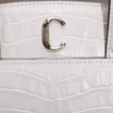 Bolsa Tote Scarlet Croco Off White - imagem 5