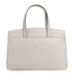 Bolsa Tote Scarlet Croco Off White - imagem 3