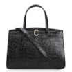 Bolsa Tote Scarlet Croco Preto - imagem 1