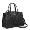 Bolsa Tote Scarlet Croco Preto - imagem 2
