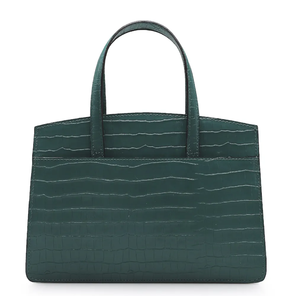 Bolsa Tote Scarlet Croco Verde - imagem 3