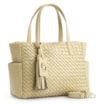 Bolsa Tote Tressê Couro Amarelo - imagem 3