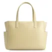 Bolsa Tote Tressê Couro Amarelo - imagem 4