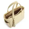 Bolsa Tote Tressê Couro Amarelo - imagem 5