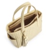 Bolsa Tote Tressê Couro Amarelo - imagem 5