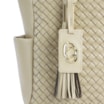 Bolsa Tote Tressê Couro Amarelo - imagem 6