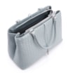 Bolsa Tote Tressê Couro Azul - imagem 4