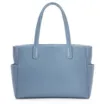 Bolsa Tote Tressê Couro Azul - imagem 3