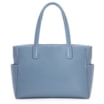 Bolsa Tote Tressê Couro Azul - imagem 3