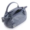 Bolsa Tote Tressê Couro Azul - imagem 4