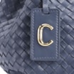 Bolsa Tote Tressê Couro Azul - imagem 5