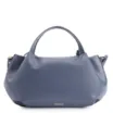 Bolsa Tote Tressê Couro Azul - imagem 3