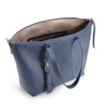 Bolsa Tote Tressê Couro Azul - imagem 4