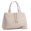 Bolsa Tote Tressê Couro Bege - imagem 2