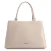 Bolsa Tote Tressê Couro Bege - imagem 3