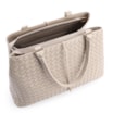 Bolsa Tote Tressê Couro Bege - imagem 4