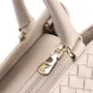 Bolsa Tote Tressê Couro Bege - imagem 5
