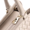 Bolsa Tote Tressê Couro Bege - imagem 5