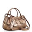 Bolsa Tote Tressê Couro Bronze - imagem 3