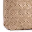 Bolsa Tote Tressê Couro Camurça/Couro Bege - imagem 8