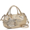 Bolsa Tote Tressê Couro Champagne - imagem 3