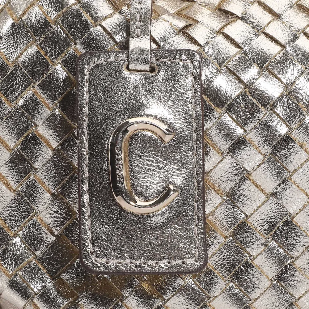 Bolsa Tote Tressê Couro Champagne - imagem 6