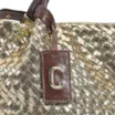 Bolsa Tote Tressê Couro Dourado - imagem 5