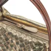 Bolsa Tote Tressê Couro Dourado - imagem 6
