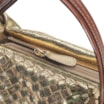 Bolsa Tote Tressê Couro Dourado - imagem 6