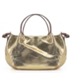 Bolsa Tote Tressê Couro Dourado - imagem 3