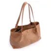 Bolsa Tote Tressê Couro Marrom - imagem 4