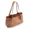 Bolsa Tote Tressê Couro Marrom - imagem 4