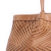 Bolsa Tote Tressê Couro Marrom - imagem 7