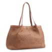 Bolsa Tote Tressê Couro Marrom - imagem 2