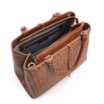 Bolsa Tote Tressê Couro Marrom - imagem 4