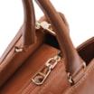 Bolsa Tote Tressê Couro Marrom - imagem 5