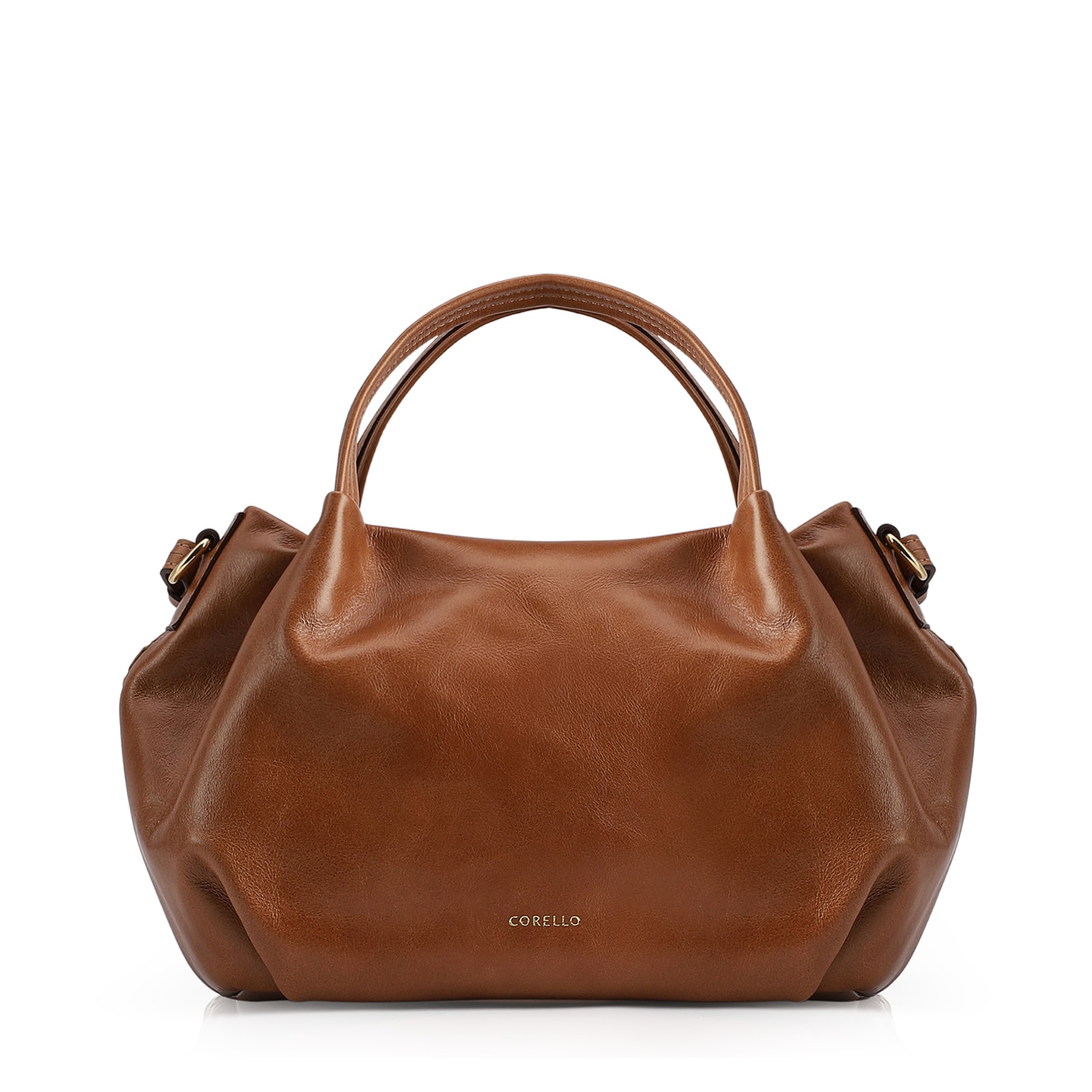 Bolsa Tote Tressê Couro Marrom