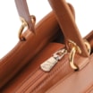 Bolsa Tote Tressê Couro Marrom - imagem 5