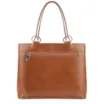 Bolsa Tote Tressê Couro Marrom - imagem 3
