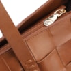 Bolsa Tote Tressê Couro Marrom - imagem 5