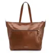 Bolsa Tote Tressê Couro Marrom - imagem 3