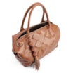 Bolsa Tote Tressê Couro Marrom - imagem 4