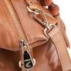 Bolsa Tote Tressê Couro Marrom - imagem 5