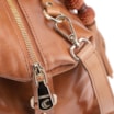 Bolsa Tote Tressê Couro Marrom - imagem 5