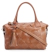 Bolsa Tote Tressê Couro Marrom - imagem 1