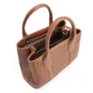 Bolsa Tote Tressê Couro Marrom - imagem 4