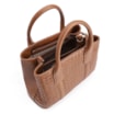 Bolsa Tote Tressê Couro Marrom - imagem 4