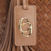 Bolsa Tote Tressê Couro Marrom - imagem 7