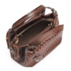 Bolsa Tote Tressê Couro Marrom - imagem 4